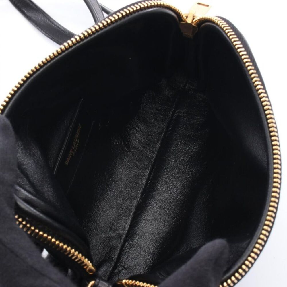 YSL Gaby Leather Chain Shoulder Bag Black - Picture 2 of 4